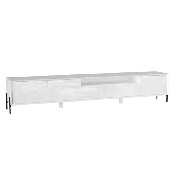 ЛД.440120.000 "Сити" Тумба ТВ 2100 (Белый глянец М, исполнение 2)