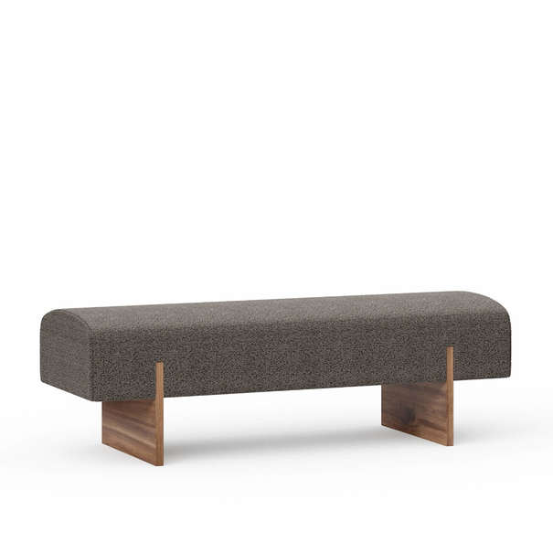 Баунти Банкетка (Дуб Кастелло/Темно-коричневый, ткань IPEKS 7068 55901)