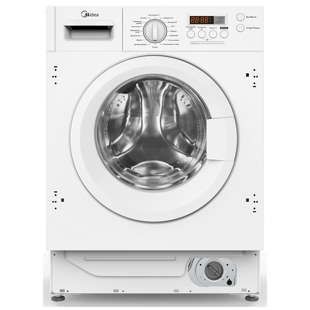 Встраиваемая стиральная машина Midea MFGLW80B/W (Белый)