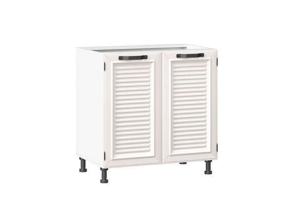 Марина Тумба кухонная 800 Тип 2 (Белый/Алебастр)