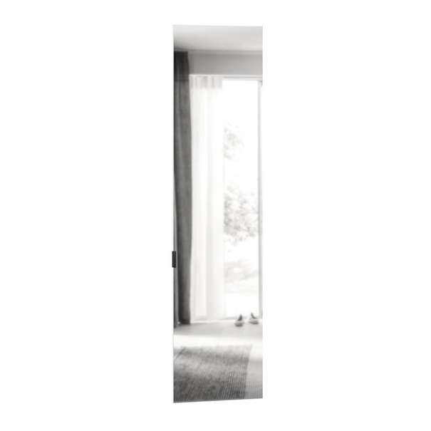 ЛД 931.804.000 Сити-Гранд Фасад дверь 60*230 с зеркалом (Белый)