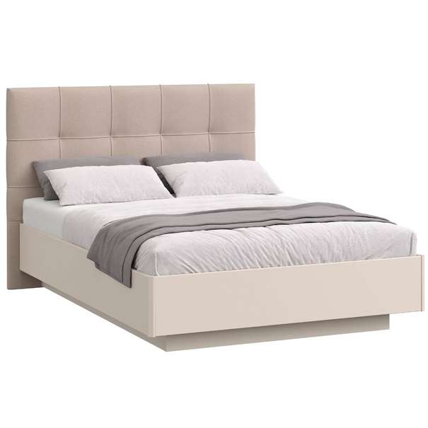 Кровать полутораспальная Molle с подъемным механизмом 140х200 Soho беж