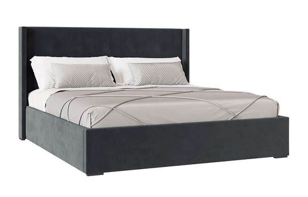 Кровать Орландо 180х200 180 х 200 см, Серый уголь