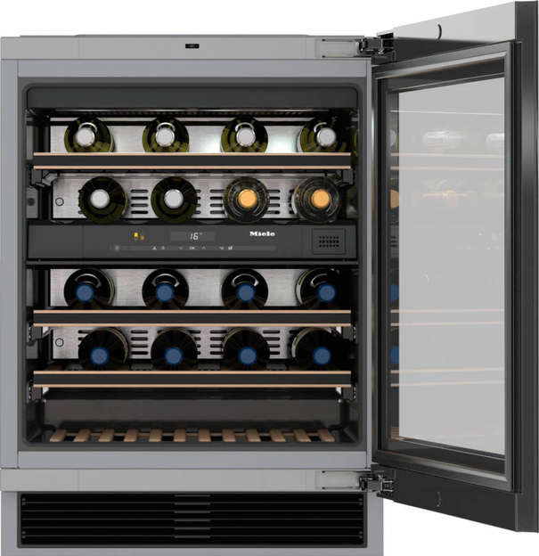 Встраиваемый винный шкаф Miele KWT6322UG (Нержавеющая сталь)