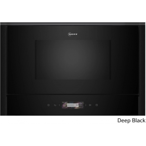 Встраиваемая микроволновая печь Neff NL9WR21Y1 Deep Black (Глубокий черный)
