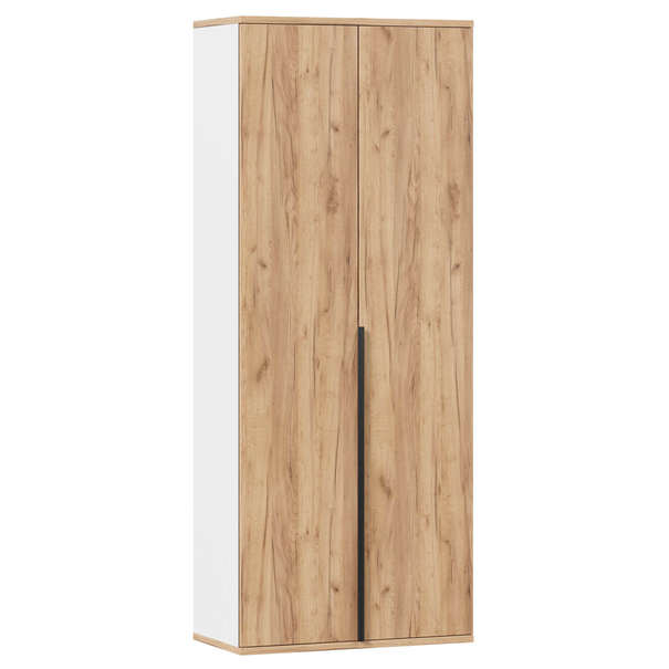 ЛД 528.050.000 "Урбан" Шкаф двухстворчатый (Белый/Дуб золотой М)