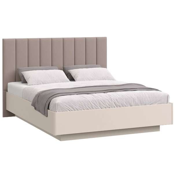 Кровать двуспальная Intro с подъемным механизмом 160х200 Soho беж