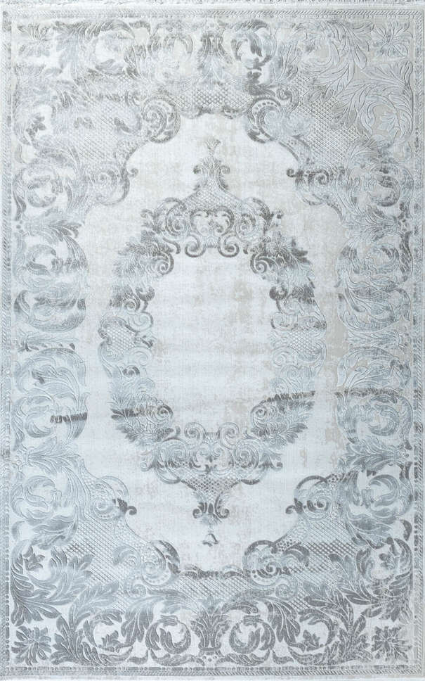 Турецкий ковер из акрила «SARDES» 6201A-LGRY-DGRY