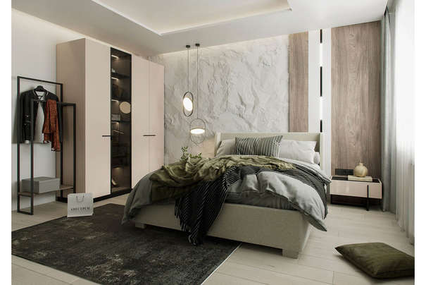 Спальный гарнитур Милагро 2 (4 элемента)