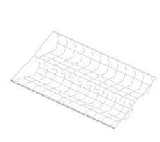 Обувница 2-ярусная, стационарная, серия 460,L=607
