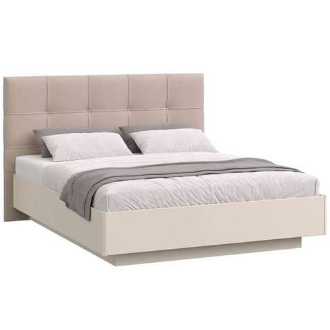 Кровать двуспальная Molle с подъемным механизмом 160х200 Soho беж