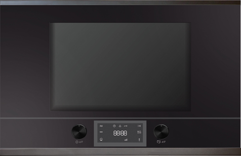 Встраиваемая микроволновая печь Kuppersbusch MR 6330.0 (Black Chrome)