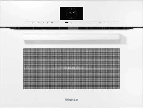 Электрический духовой шкаф с свч и паром Miele H7640BM BRWS (Белый)