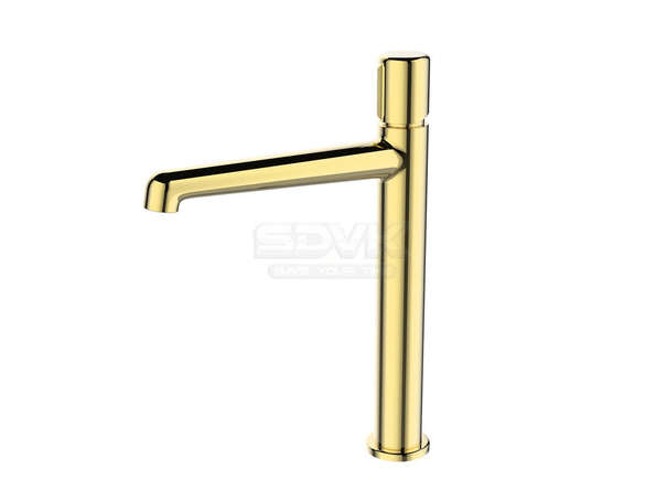 Смеситель для раковины BelBagno Uno UNO-LMC-ORO-W0 золото