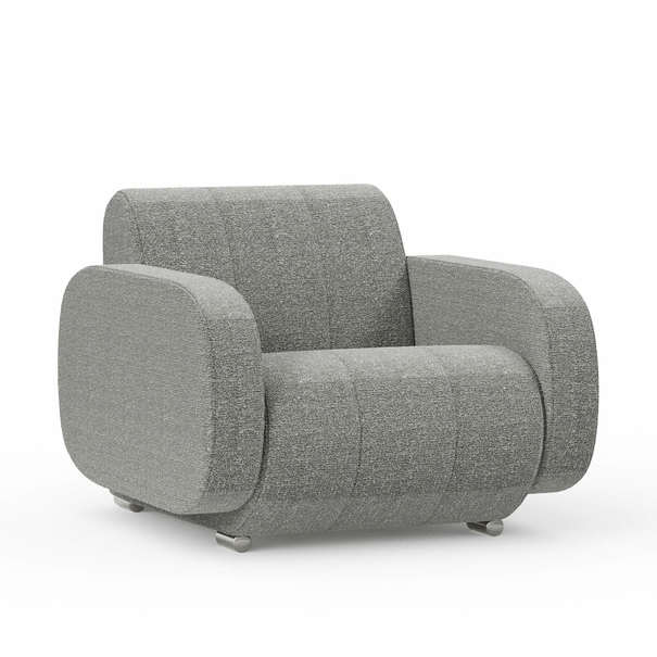 Эбер Кресло (Серый, ткань IPEKS 7068 56001)