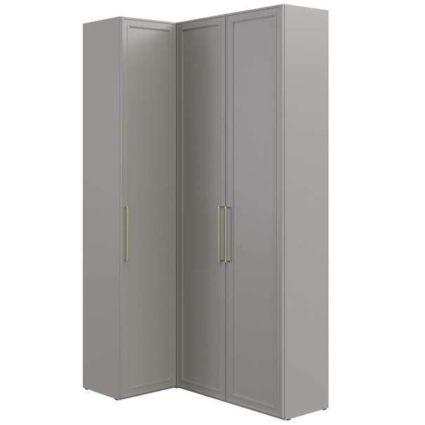 Шкаф угловой Montreal серый Montreal серый