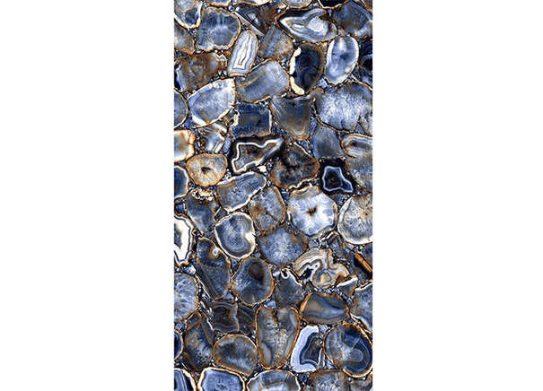 Керамогранит Staro Palacio Rock Azul High Gloss 60x120