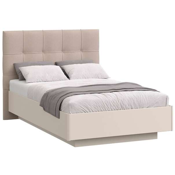 Кровать полутораспальная Molle с подъемным механизмом 120х200 Soho беж