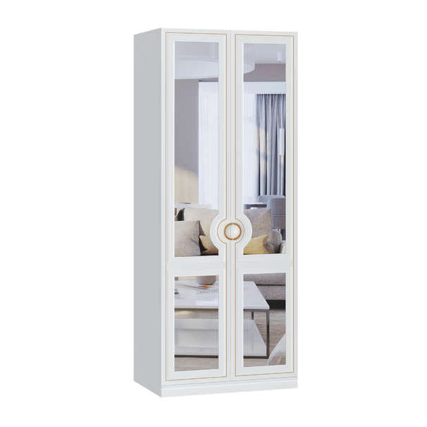 ЛД 426.070.000 "Вилла" Шкаф Тип C (Белый)