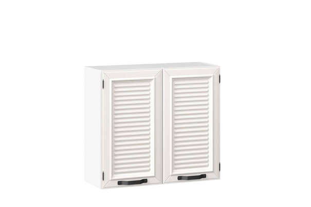 Марина Шкаф кухонный 800 Тип 2 (Белый/Алебастр)