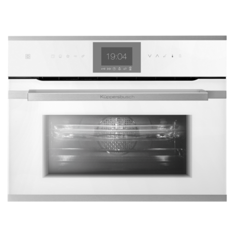 Компактный духовой шкаф с свч Kuppersbusch CBM 6550.0 W1 Stainless Steel
