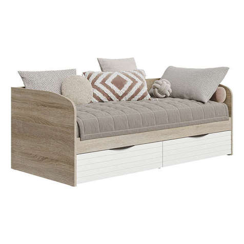 Кровать 1 Sonoma Colors (белый)