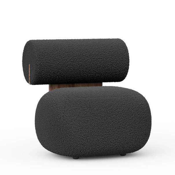 Осло Кресло (Дуб Кастелло/Темно-серый, ткань Romeo 07)