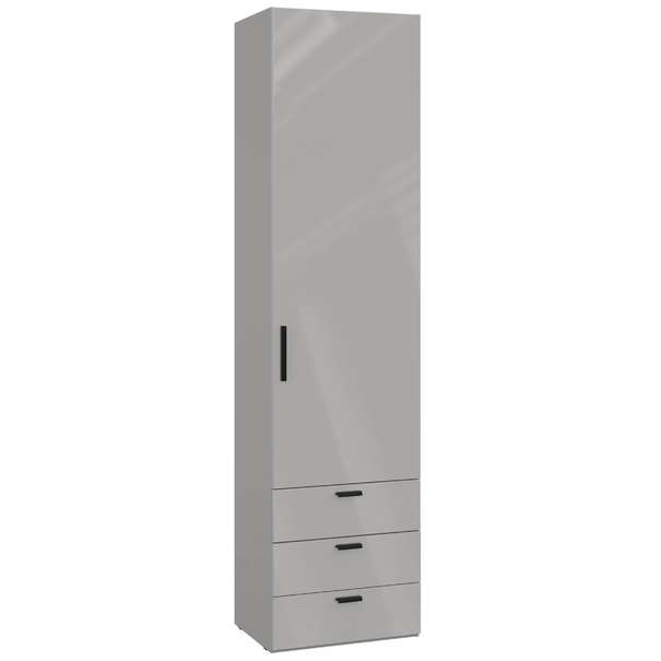 Шкаф одностворчатый Chelsea серая Chelsea серая