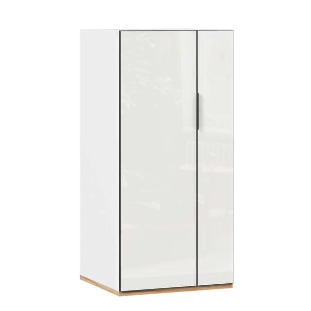 ЛД 528.180.000 "Урбан" Шкаф для одежды для кровати-чердака (Дуб Золотой/Белый М)