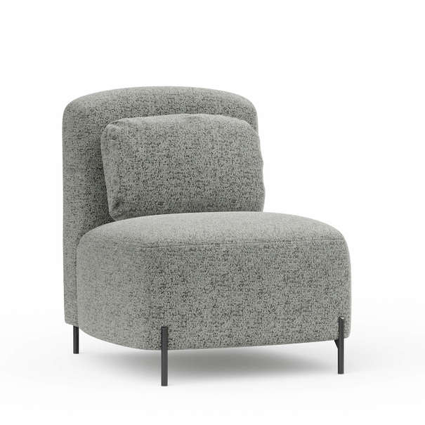 Оливия Кресло (Зелено-серый, ткань RUBY 13650/22905)