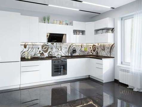 Кухня пластик (Акрилит) «Фьюжн»