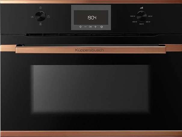 Встраиваемая микроволновая печь Kuppersbusch CM 6330.0 S7 Copper (Черный)