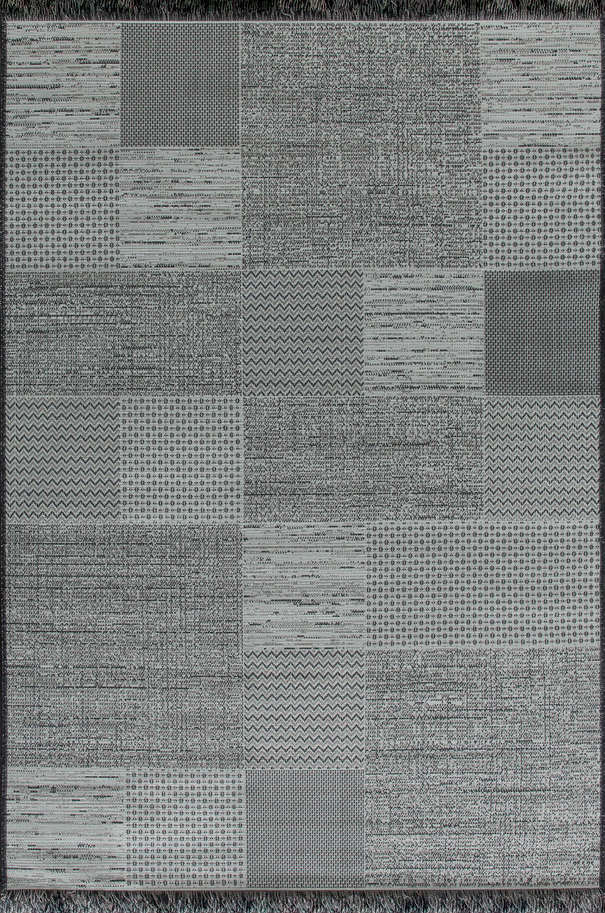 Бельгийский ковер из полипропилена «TWEED» 9162-T618-CRE-NBLK