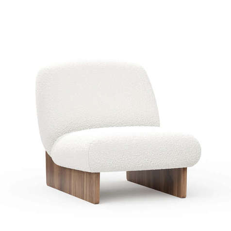 Форест Кресло (Молочный, ткань Romeo 02)