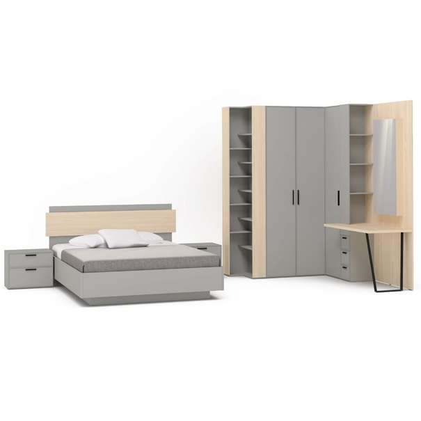 Комплект для спальни Rimini серая №09 Rimini серая