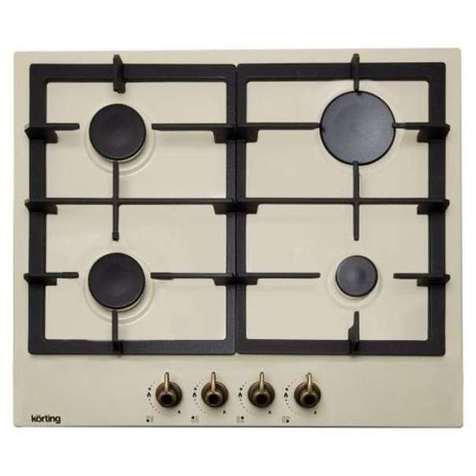 Газовая варочная панель Korting HG 660 (Черный)