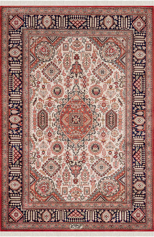 Иранский ковер из шёлка «QOM» 801-3374/S-IR