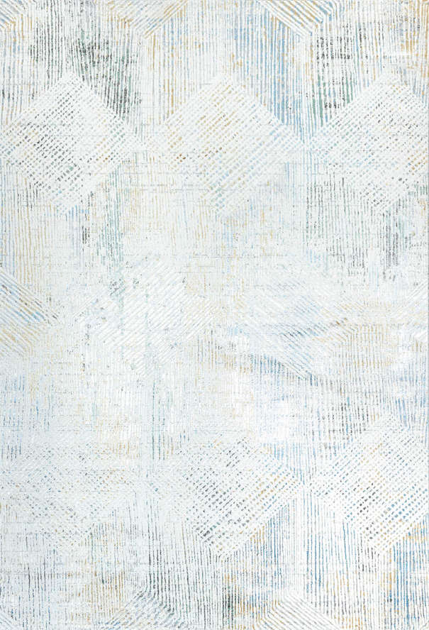 Турецкий ковер из полиэстера «CHARLESTON» EJ74A-CREAM