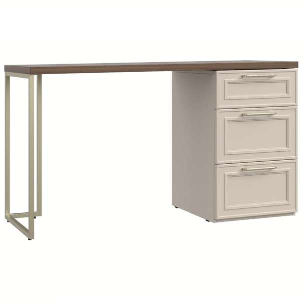 Стол письменный Montreal беж 47,8х133,2 с тумбой Montreal беж