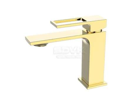 Смеситель для раковины BelBagno Luce LUC-LVM-ORO золото