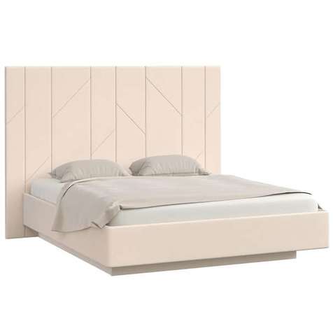 Кровать двуспальная Montreal с подъемным механизмом 180х200 Flash светлый