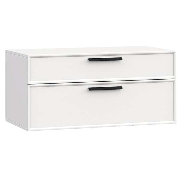 Тумба навесная под телевизор Rimini белая Rimini белая