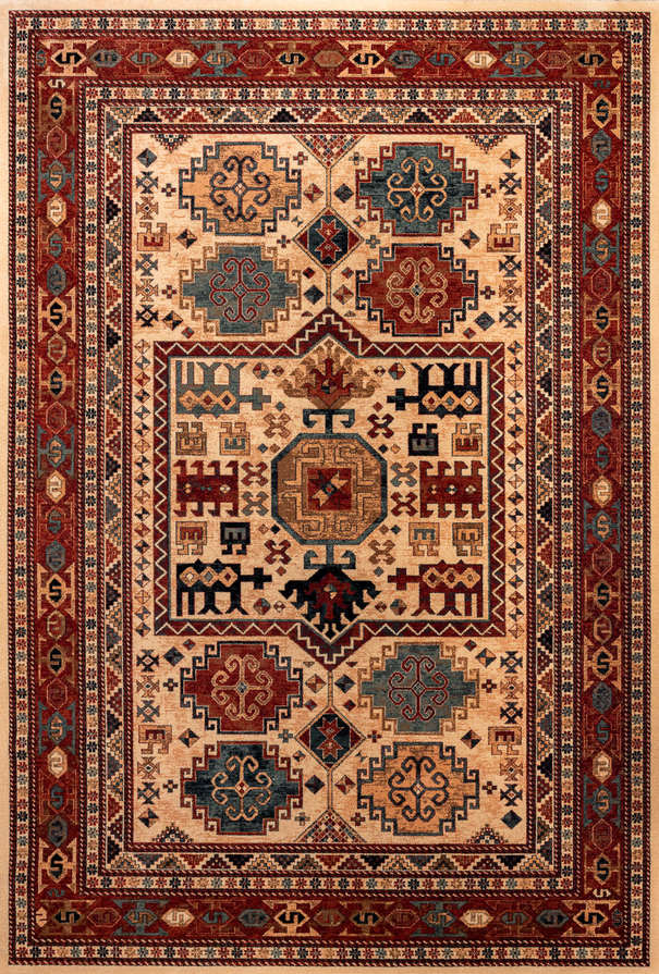 Бельгийский ковер из шерсти «KASHQAI» 4306-100