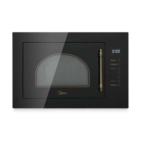 Встраиваемая микроволновая печь Midea MI9252RGB-B (Черный)