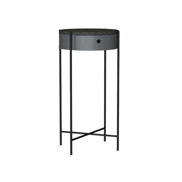 ЛД 676.150.000 "Эклипс" Стол туалетный (Оникс Серый)