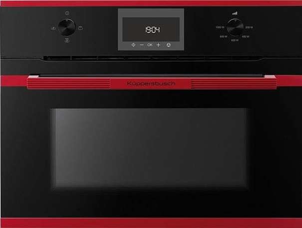 Встраиваемая микроволновая печь Kuppersbusch CM 6330.0 S8 Hot Chili (Черный)
