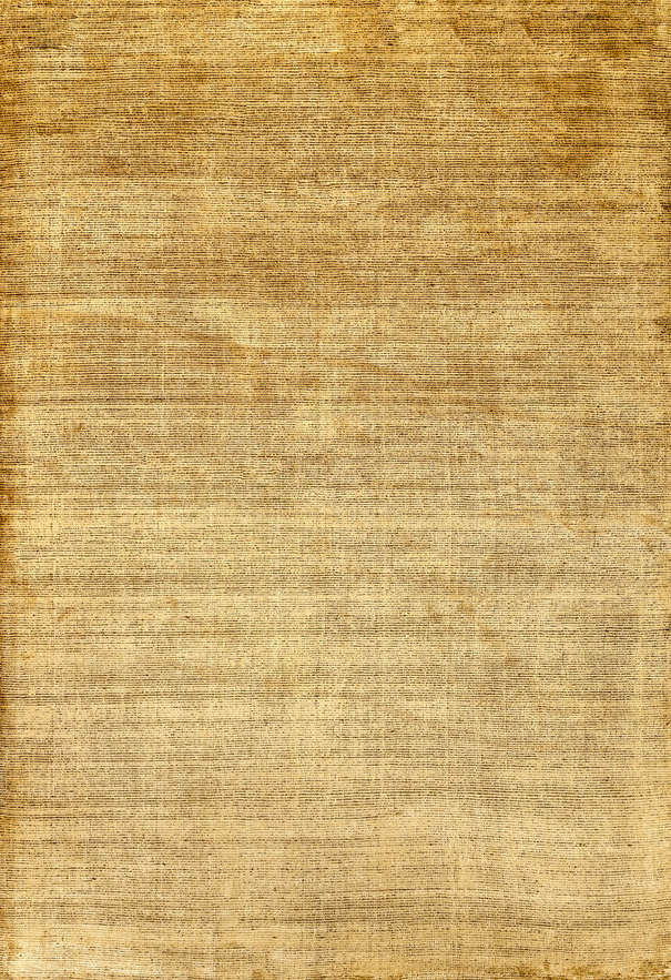 Индийский ковер из арт-шёлка и шерсти «MURUGAN» PLAIN-ANT-GLD-DC01/F033