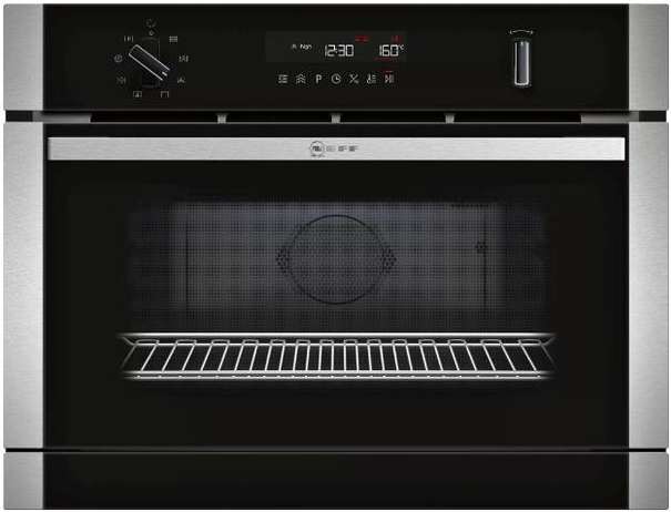 Встраиваемая микроволновая печь с паром NEFF C1APG64N0 (Нержавеющая сталь)