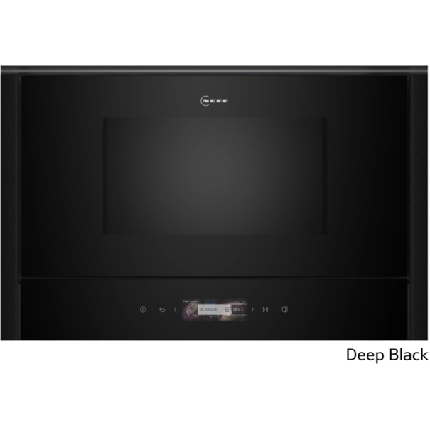 Встраиваемая микроволновая печь Neff NR9WR21Y1 Deep Black (Глубокий черный)