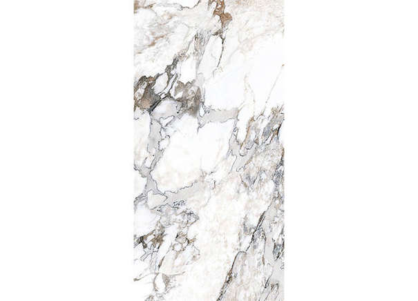 Керамогранит Vitra K949808FLPR Marble-X Бреча Капрайа Белый Полированный 60x120